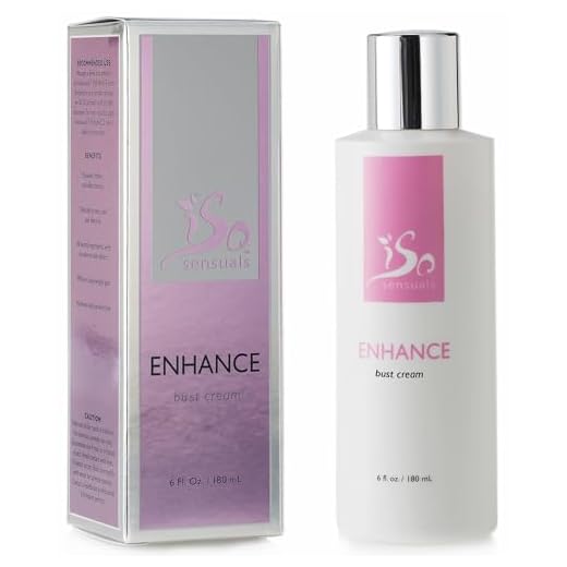 IsoSensuals ENHANCE - Rapid-Action Breast Enlargement Cream for Quick Growth - Lifting and Firming Breast Enhancement Cream - Generous 2 Month Supply