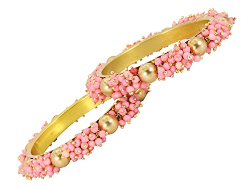 Image of NMII Metal and Zircon Studded Kadaa set for Women /Girls
