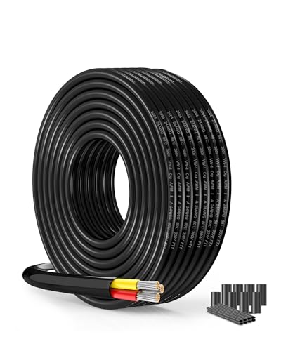 Cavo in Rame Stagnato Puro con 26 Fili Sottilissimi : Il nostro cavo usa rame senza ossigeno stagnato (non alluminio) con 11 fili da 0.16mm per conduttore. Garantisce 30% più conduzione rispetto ai cavi standard, evitando surriscaldamenti anche a 13.2A. Perfetto per strisce LED e batterie auto dove serve stabilità di corrente.