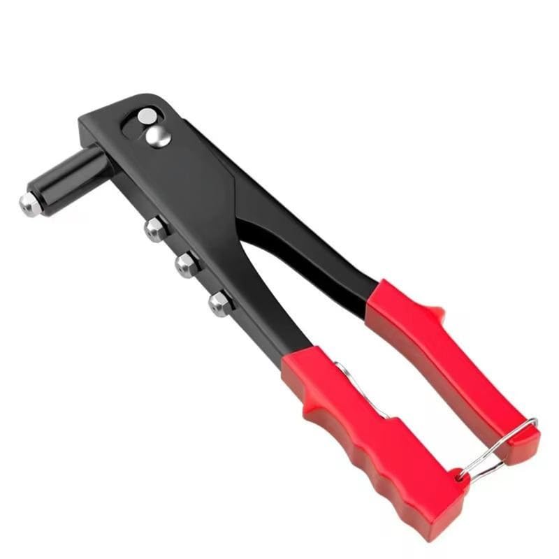Ensemble de rivets pop à une main - Pistolet à rivet robuste avec 50 rivets manuels - Outils de rivetage professionnels pour automobile et meubles...
