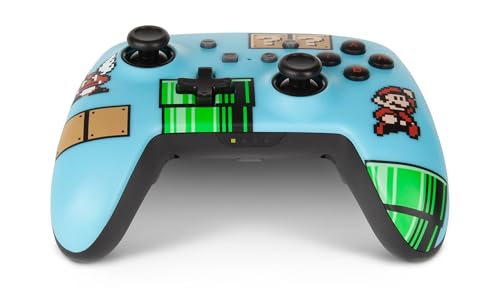 Image of PowerA Enhanced Wireless Controller for Nintendo Switch - SMB3, Switch Lite /Switch-OLED Model, Nintendo Switch 2, Gamepad, game controller, Bluetooth controller (Amazon Exclusive)
