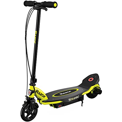 Razor Power Core E90 Electric Scooter - Hub Motor, Up to 10 mph and 80 min Ride Time,...