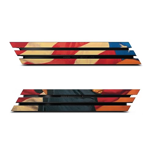 Autocollant Console PS4 Pro Vinyle Finition Premium Graphisme Lex Luthor