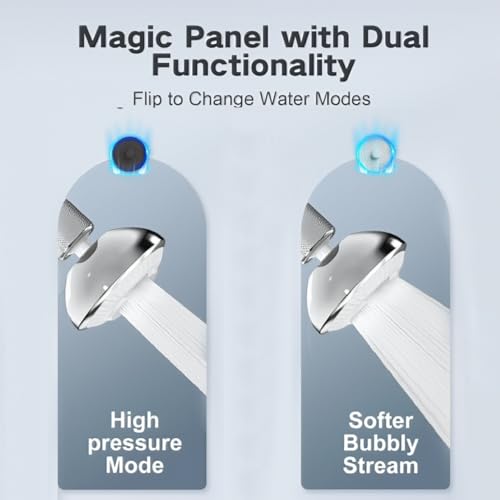 Image of ALTON ALD870, ABS, 2-Function, Anti-Clogging Tap Extender, Chrome | 360 Degree Rotation, Kitchen Faucet Sprayer, Fits F22, M24 mm taps | for Kitchen Sink