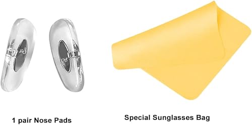 Miniatura 8 de FOOUSA - Almohadillas de repuesto para gafas de sol Ray-Ban Aviator RB3025 3026, kit de reparación para Ray Ban (oro 1)