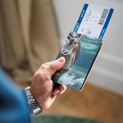 Porte-passeport en cuir pour ne plus perdre vos cartes d'embarquement en voyage