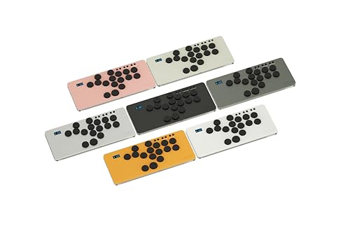 Image of KEEBMONKEY DOIO Hitpad Standard Series Aluminum & Acrylic Gaming Leverless Arcade Controller w / 0.96' Display, RGB & Dual USB-C for PC /Switch /PS3 /PS4 /PS5