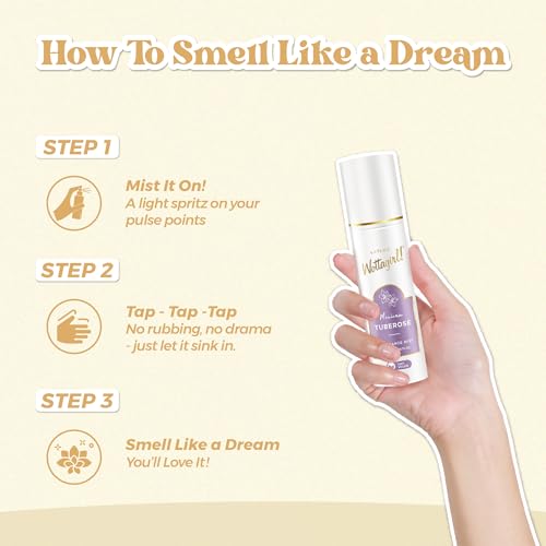 Image of Layer'r Wottagirl Fragrance Mist Combo Pack of 4 (25ml Each) - 100% Vegan - Amalfi Sunset, Sicilian Pistachio, Madagascar Vanilla & Mexican Tuberose - Long-Lasting Fragrance Mist for Women