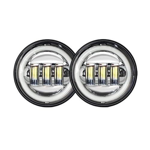Projecteur phare LED 4.5 pouces pour feux additionnels moto custom FLHR