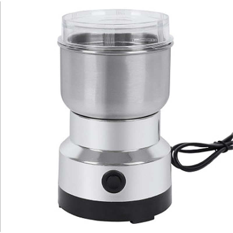 CoffeeAE - Powerful Grains Spices Portable Electric Grinder Cereals Coffee Bean Dry Food Grinder Mill Grinding Machine 4 Blades (AU)