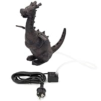 Blümelhuber Wasserspeier Drache Figur - Drachen Deko Garten - Wasserspiel Garten Deko - Gartenteich Becken Figuren Teich Zubehör