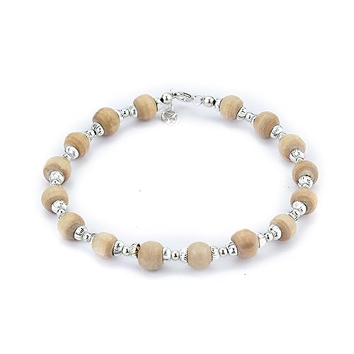 DHRUVS COLLECTION 925 Silver Tulsi Bracelet
