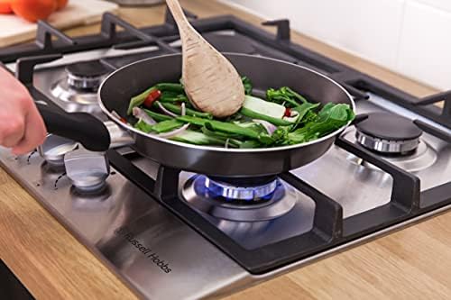 Russell Hobbs RH60GH402SS Stainless Steel 59cm Wide, 4 Burner Gas Hob, Free 2 Year Guarantee