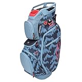 Sun Mountain Women's 2024 Diva Golf Cart Bag Light Blue/Navy