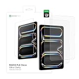 AMAZINGthing for iPad Pro 13-inch M5/M4 [RADIX - Full Glass] Screen Protector, Ultra Clear, 3D Frame Design, Full Coverage, Case Friendly, Smudge and Scratch Resistant, 2 Pack