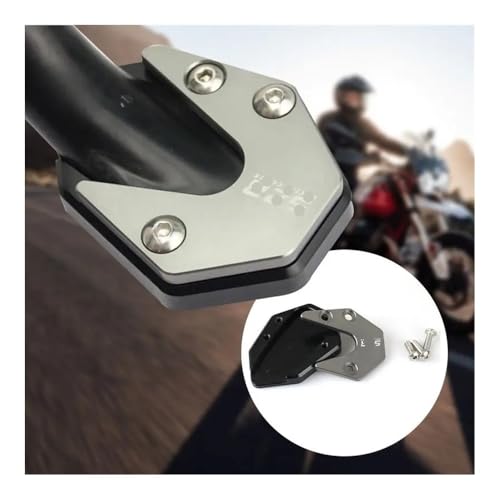 Extension de béquille latérale pour moto et élargisseur de support