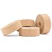 Wooden Craft Toy Slab Wheels 1 x 3/8 Inch- W/1/4 Inch Axle Hole-50 Pack by Woodpeckers
