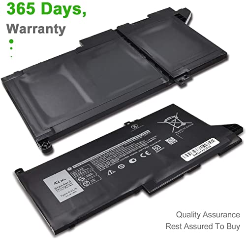 Batterie DJ1J0 Haute Performance pour Dell Latitude E7480 E7280 42Wh - 7