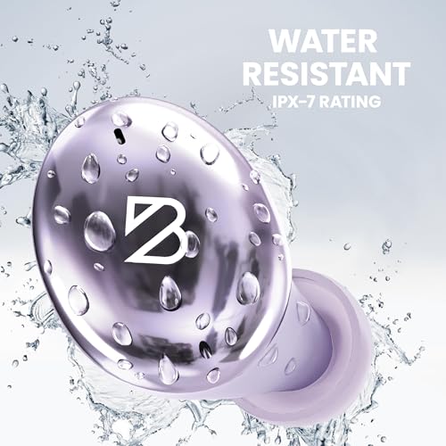 Back Bay Audio Tempo 30 Wireless Earbuds for Small Ears - Award-Winning Sound, Sweatproof Bluetooth Earbuds, Tech Fitness Gifts for Men, Comfortable Bluetooth Ear Buds for Women - Lavender by Back Bay Audio - Image 6