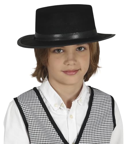 FIESTAS GUIRCA Sombrero Cordobés Negro Infantil
