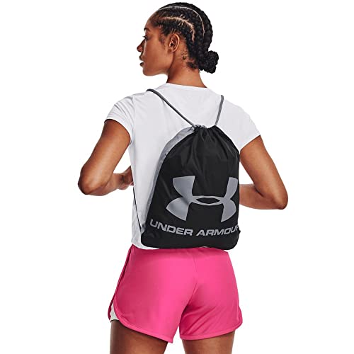 Sac cordon imperméable Under Armour Ozsee noir de sport