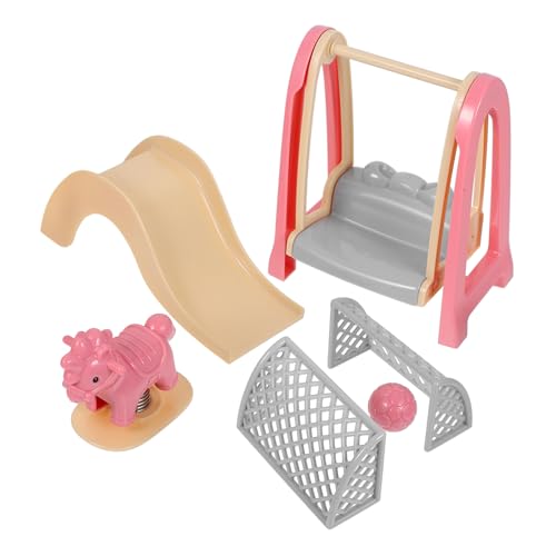 Balançoire miniature pour maison de poupée idée cadeau pour passionnés de maquettes