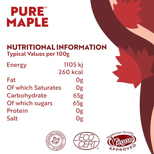 Pure Maple - Dark Robust - 100& Pure Maple Syrup - 1 Litre Jug - 2