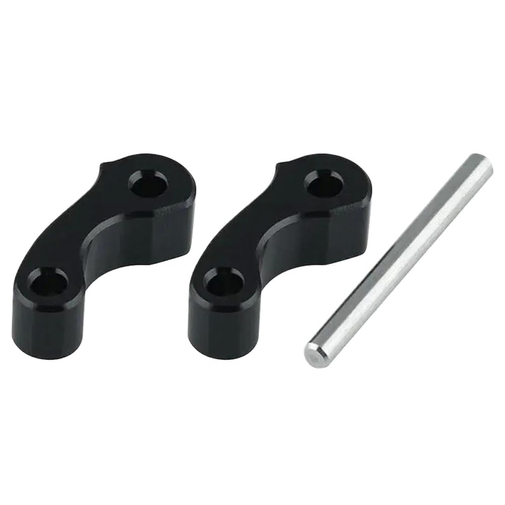Aluminum Window Latch Hinge Pivot Rear Quarter Window Compatible with 1995–2004 Tacoma and Tundra(Black)