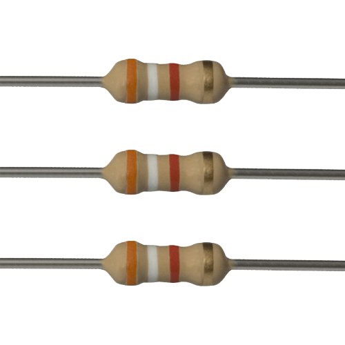 E-Projects 25EP5143K90 3.9k Ohm Resistors, 1/4 W, 5% (Pack of 25)