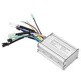 NDNCZDHC Electric Bike Conversion Accessory, 6 Tube 36V/48V Blend Material No Noise Electric Bike Brushless Controller, KT17A All Normal Heads Rectangula Controller