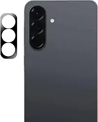Película Lente Protetora para Câmera 3D, Samsung Galaxy A56, Vidro Temperado 9H, Transparente 99.9%, Anti-Impressão Digital