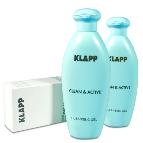 Preisvergleich Produktbild Klapp Clean & Active Cleansing Gel, 2 x 250 ml