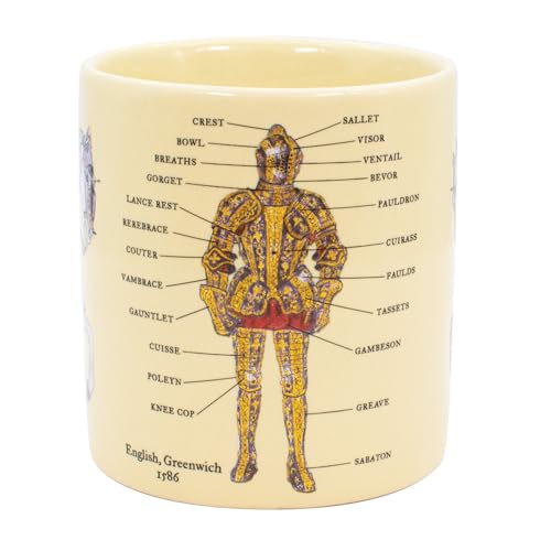 Taza Arms and Armor de cerámica 12 oz con caja de regalo miniatura 5