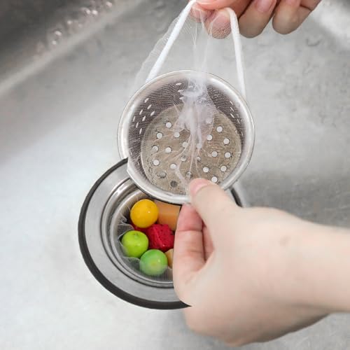 Bolsa desechable para colador de fregadero 400 pcs miniatura 5