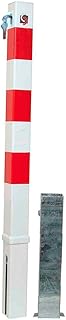 UvV Parkit-XL Absperrpfosten 70x70 900 mm hoch herausnehmbar mit Halbzylinder/Zylinderschloss