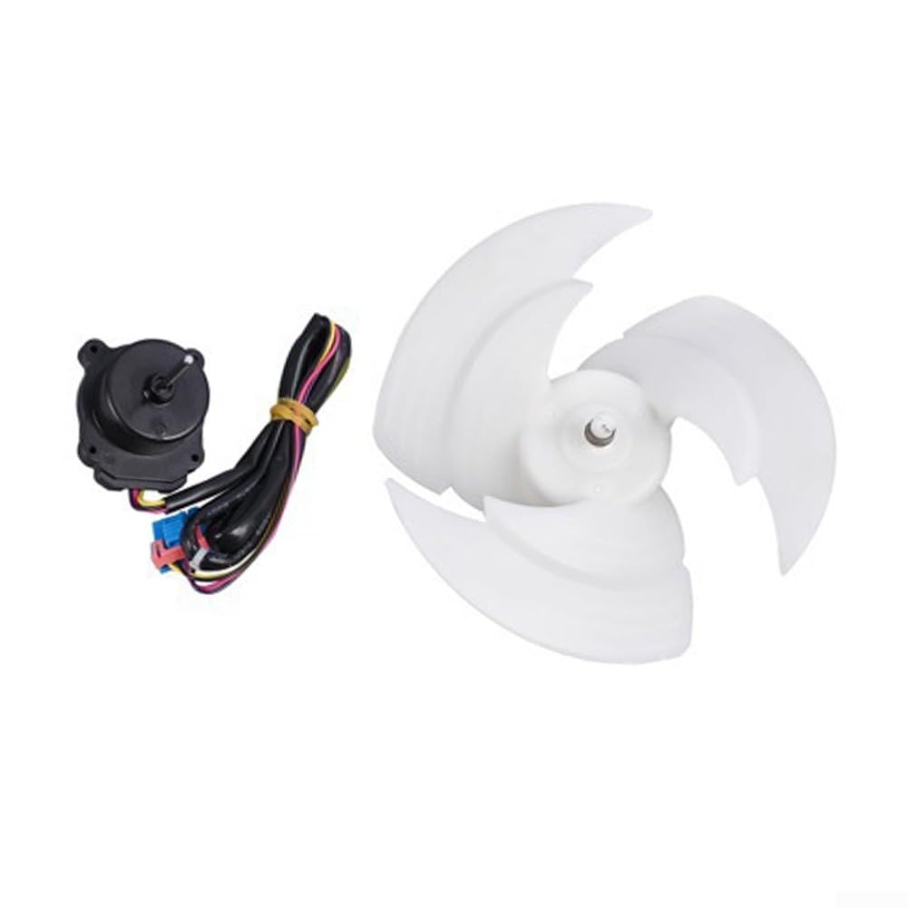 Kühlschrank-Kondensator-Lüftermotor mit kompatibel mit LG LMXS LNXC LNXS LFXS LFXC Serie | ersetzt EAU65058502 EAU65058501 EAU64843805 RFD3410A102A | 12 V