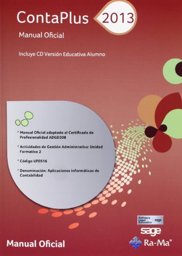 ContaPlus 2013. Manual Oficial