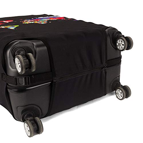 image for Madifennina Spandex Travel Luggage Protector Suitcase Cover Fit 23-32 