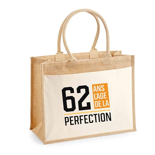 Sac cabas jute idéal pour vos sorties plage et le marché du matin