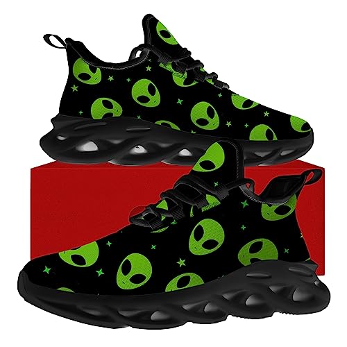 Alien Shoes for Women Men Road Running Walking Tennis Jogging Lightweight Sneakers UFO Space Shoes Gifts for Men Women4
