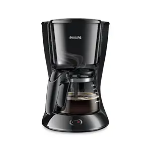Philips Drip Coffee Maker HD7432/20, 0.6 L, Ideal for 2-7 cups, 750W, Black, Medium
