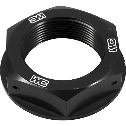 Works Connection Steering Stem Nut (BLACK) For 02-23 HONDA CRF450R