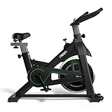MOVE NEON | Bicicleta Estática Spinning Pro 15 kg – Pantalla LCD – Hasta 120 Kg – Ejercicio...