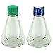 Chemglass CLS-2091-200B, Erlenmeyer Flask, Blue Duo Cap, 2000mL Capacity, Pack of 24