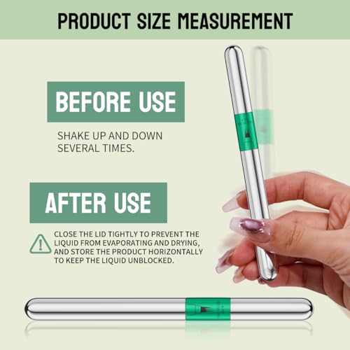 Magic Eyebrow Pencil, Microblading Eyebrow Pen with 4 Fork Tip,Waterproof Long-Lasting Eyebrow Pen Eyebrow Brush Creates Hair Like Natural Brows, Last All Day (Dark Brown) — view 4