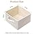 EITMOW Storage Baskets, 11-Inch Woven Fabric Bins, Storage Cubes with Reinforced Handles, Organizer Bins for Closet Shelves, Foldable, for Toys, Clothes, Natural Beige (2PCS/Beige-11*11*7.8inch)