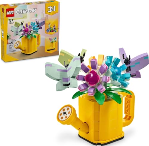 LEGO Creator 3 in 1 Flowers in Watering Can...