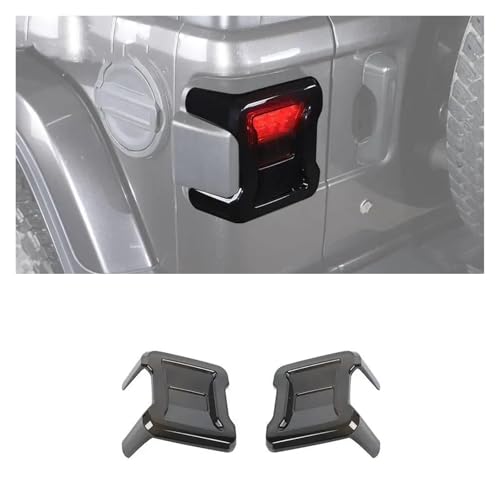 Protector de luz trasera Jeep Wrangler JL accesorios cubierta luz trasera coche 2018-2024 2
