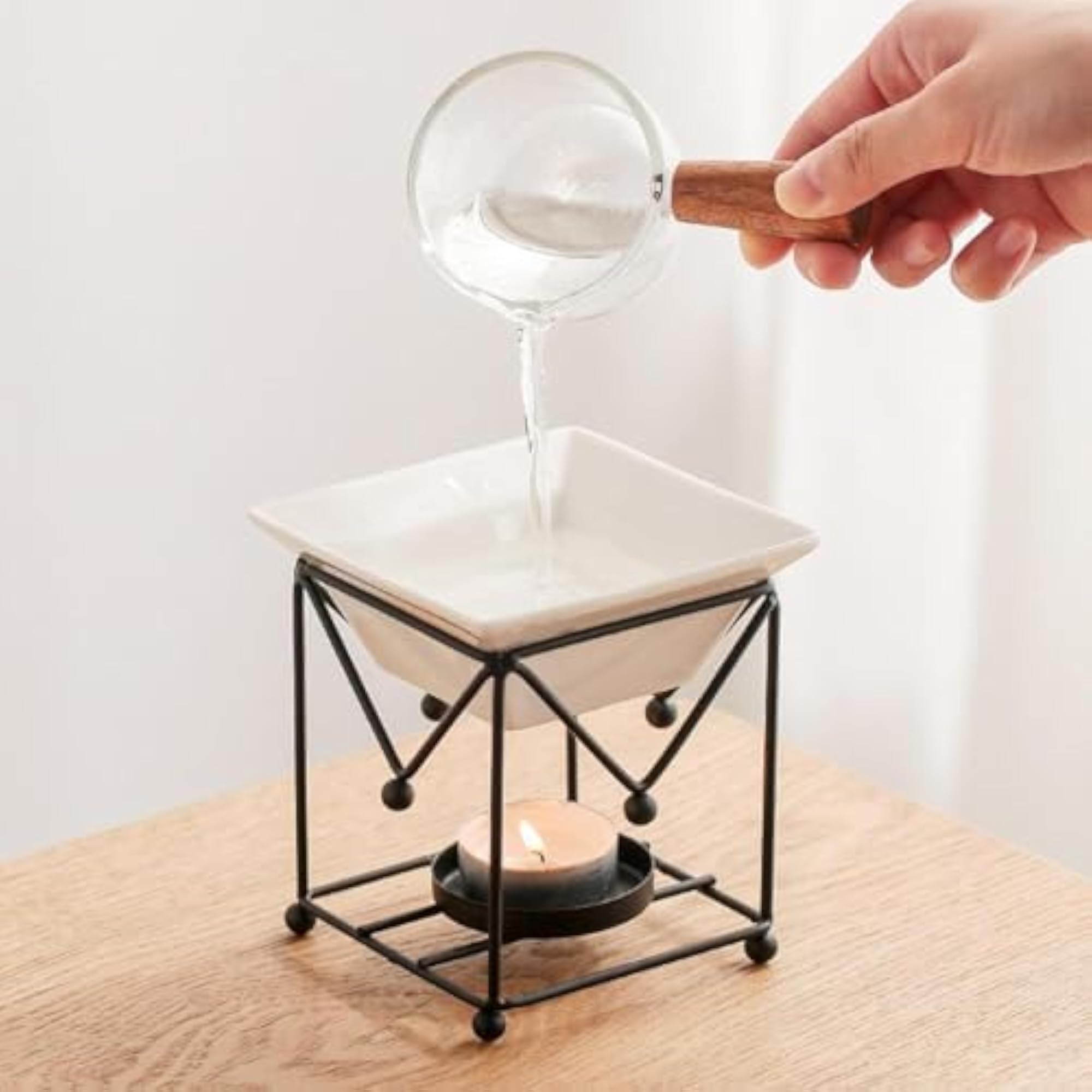 Metal Essential Oil Burner Aroma Diffuser for Spa