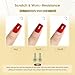 JODSONE Top Coat & Base Coat Gel Polish,2Pcs 16.5ml No Wipe Base Coat and Top Coat Set for Long Lasting Need U V Lamp Cured at Home DIY Nail Salon Girl Gift